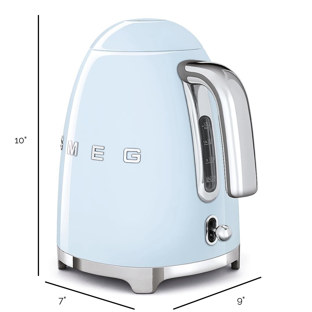Amazon | SMEG KLF03 電気ケトル 1.7L (7カップ) レトロ湯沸かし器